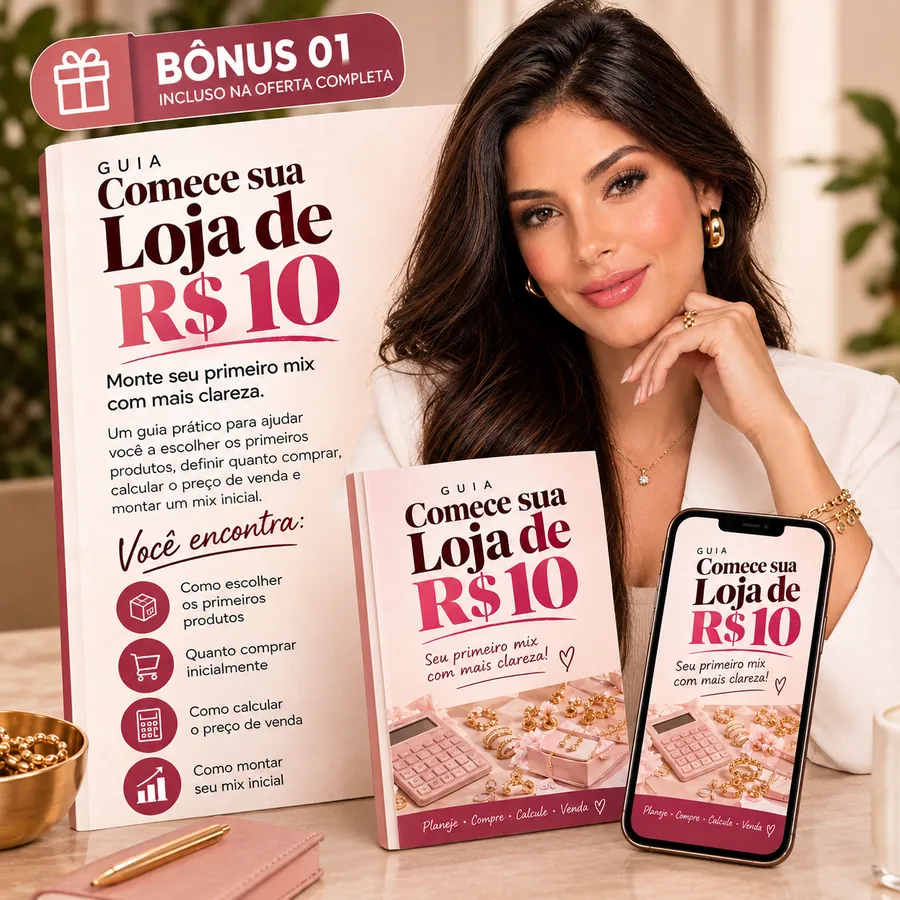Imagem do bônus 01: Guia Comece sua Loja de R$ 10