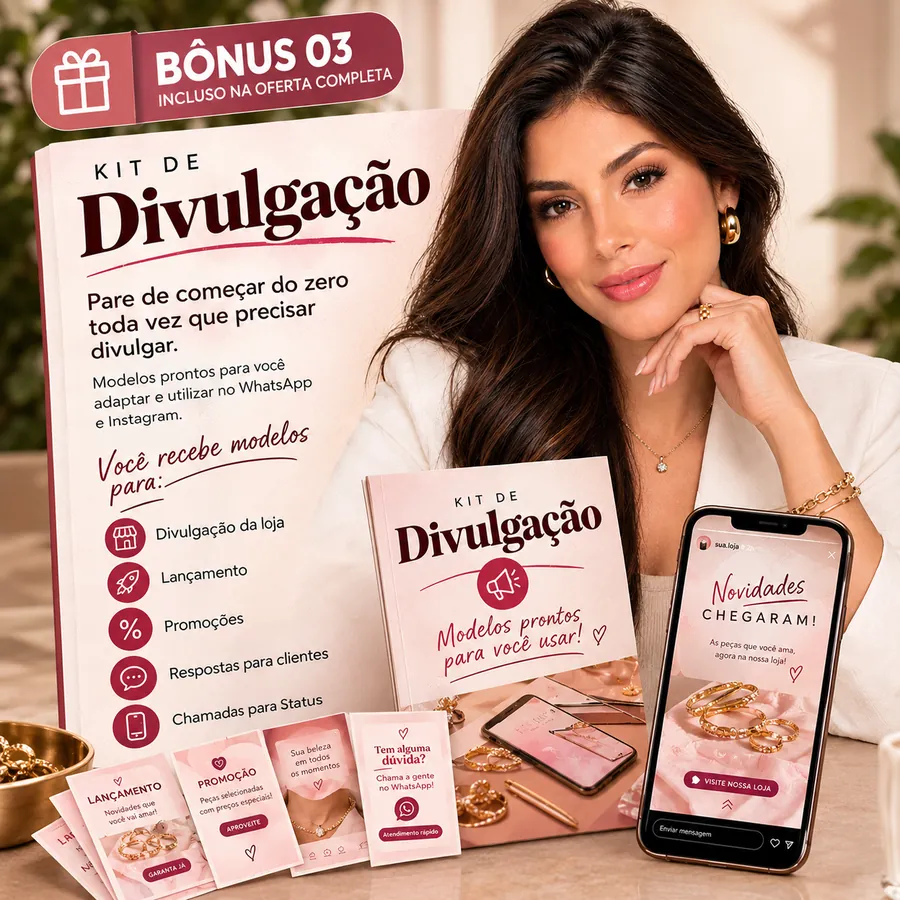 Imagem do bônus 03: Kit de Divulgação